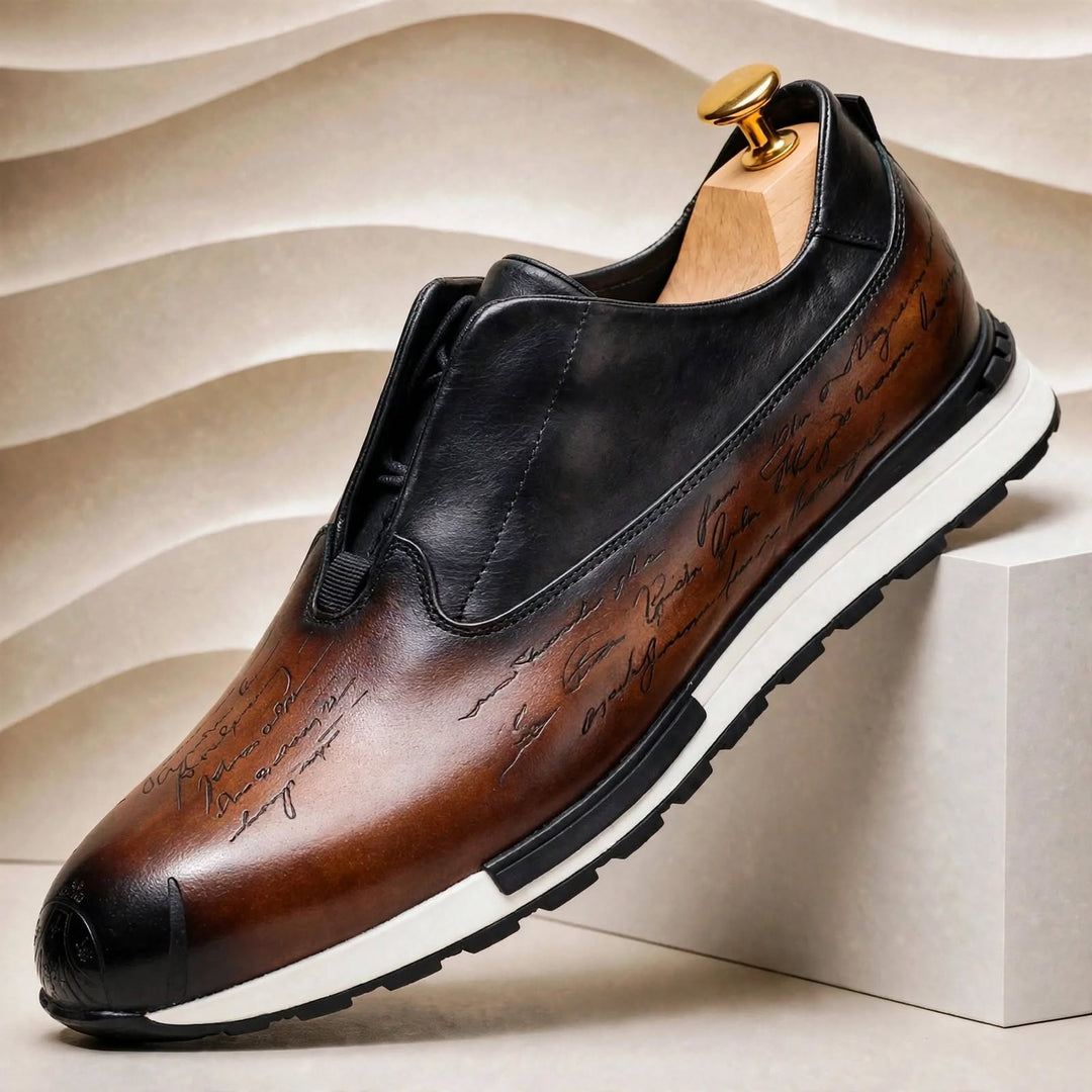 Lucero Cowhide Leather Sneakers