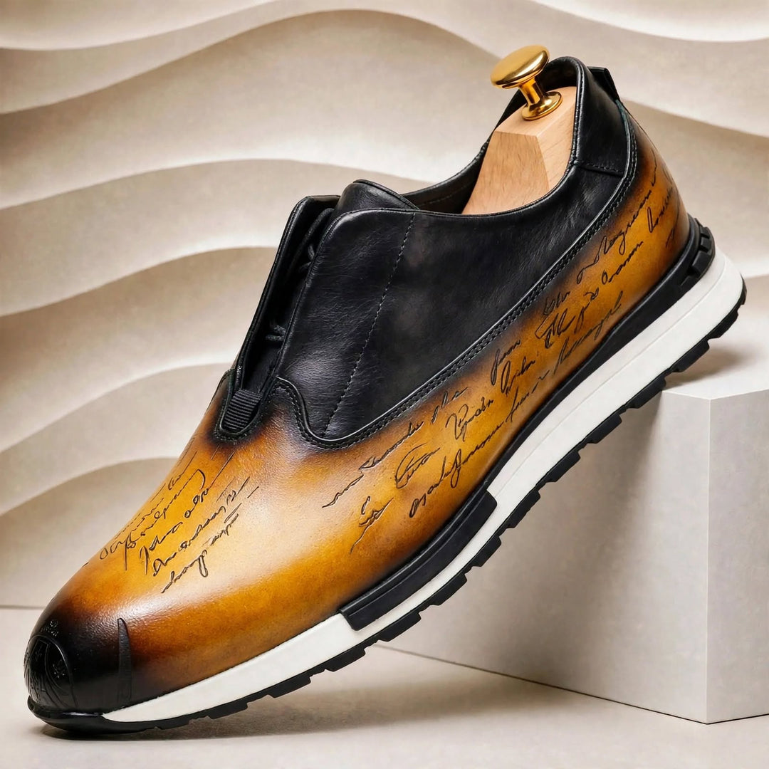 Lucero Cowhide Leather Sneakers