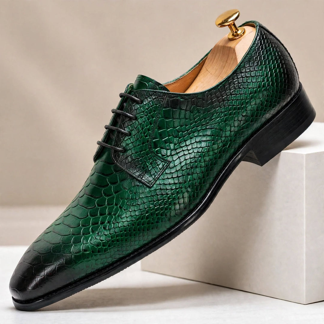 Kalverio Cowhide Leather Shoes