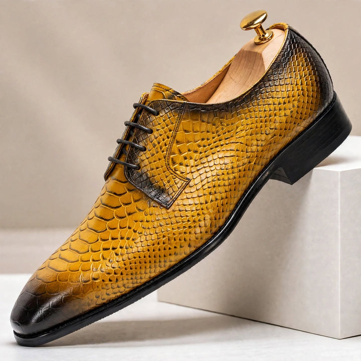 Kalverio Cowhide Leather Shoes