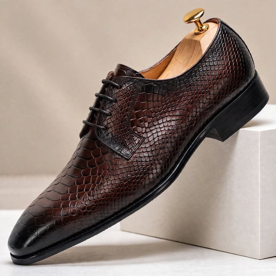 Kalverio Cowhide Leather Shoes