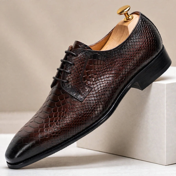 Kalverio Cowhide Leather Shoes
