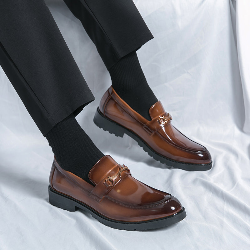 Crestwell Leather Loafers