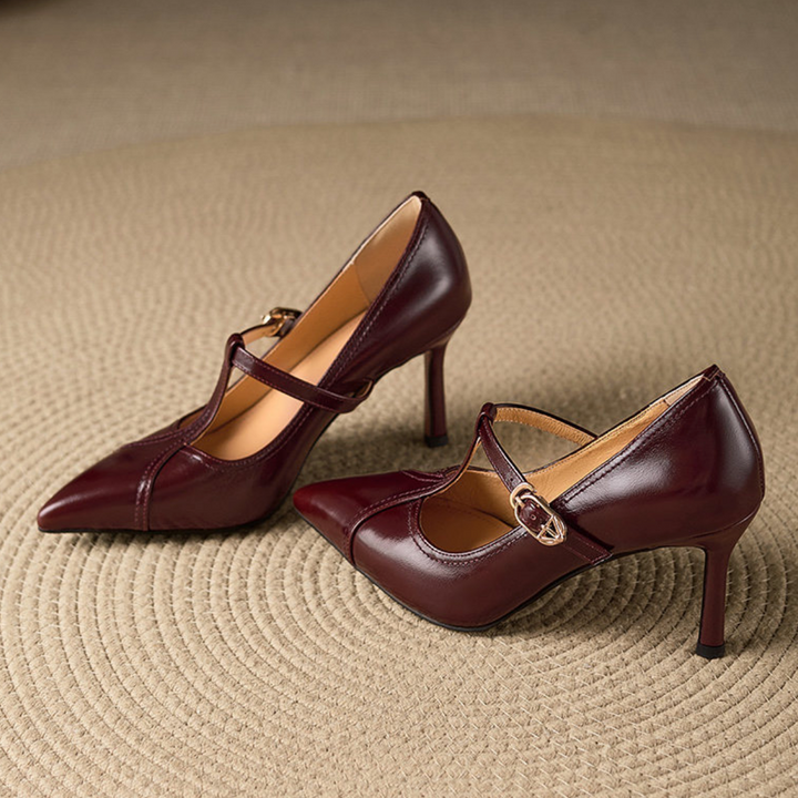 Carvelle Genuine Leather Heels