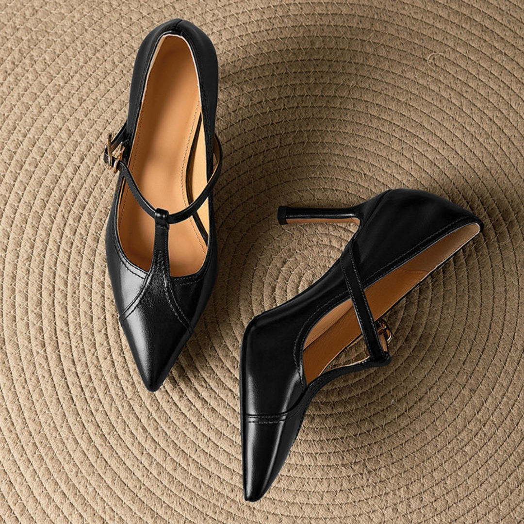 Carvelle Genuine Leather Heels