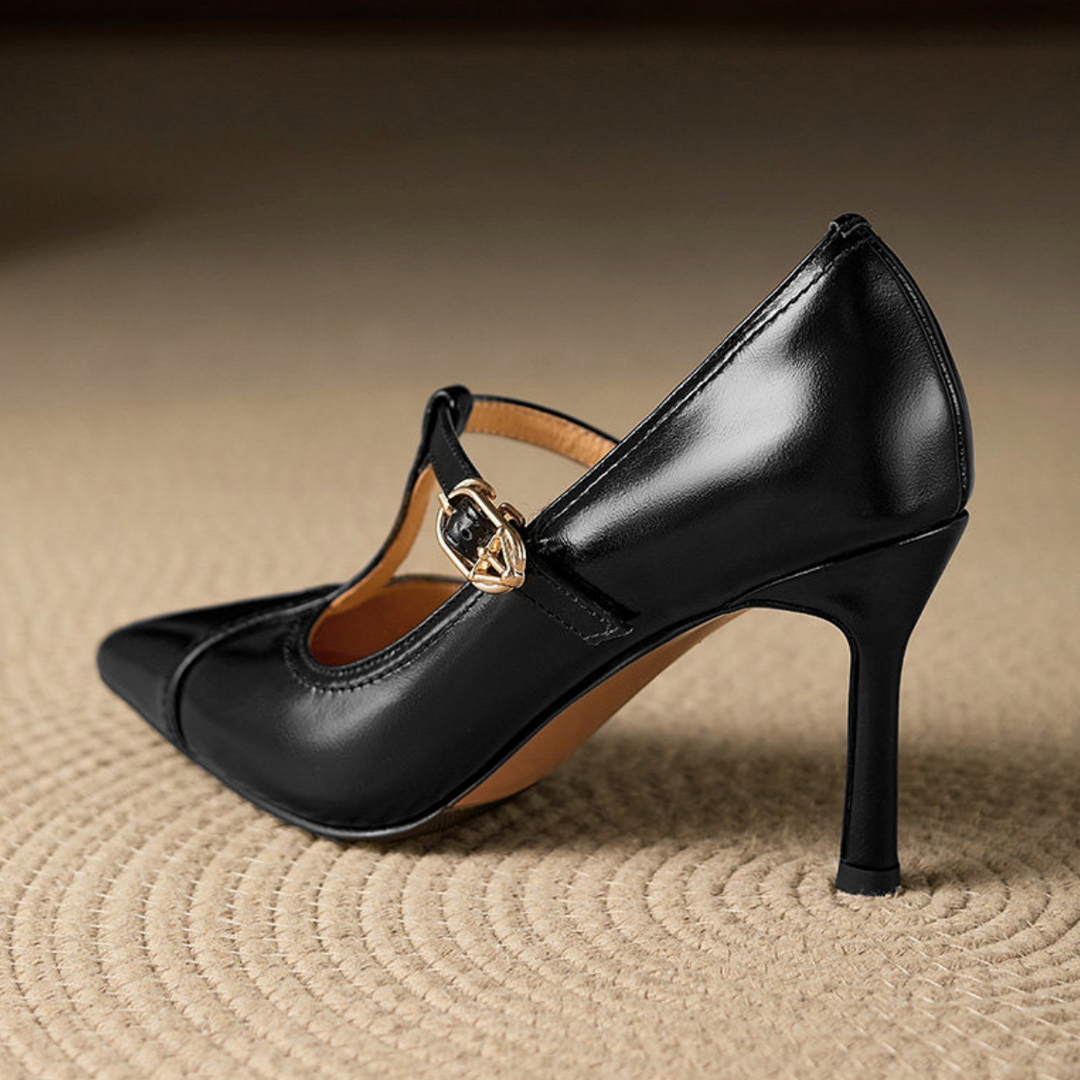 Carvelle Genuine Leather Heels