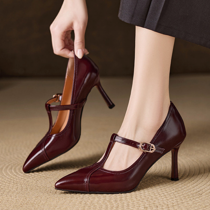 Carvelle Genuine Leather Heels