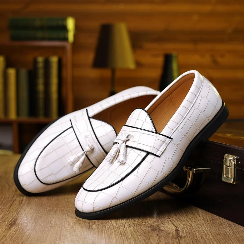 Garnet Leather Shoes