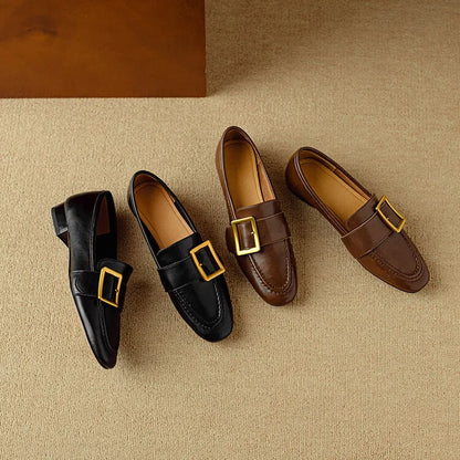 Lara Genuine Leather Loafers