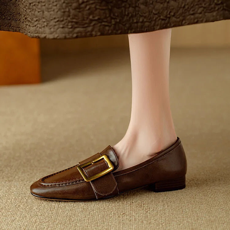 Lara Genuine Leather Loafers