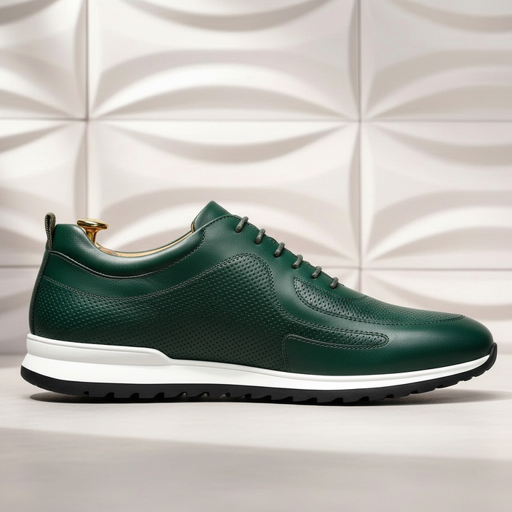 Lussu Cowhide Leather Sneakers