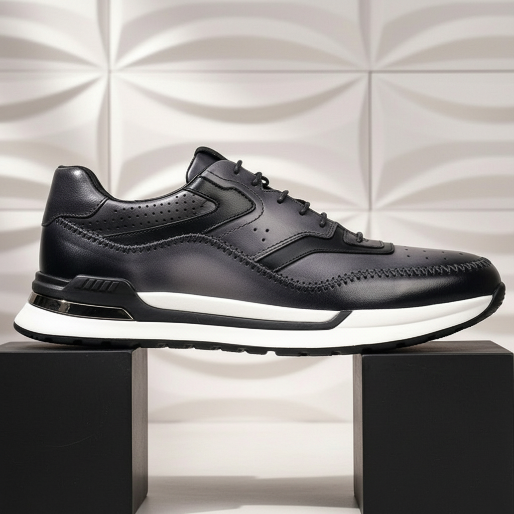 Castello Cowhide Leather Sneakers