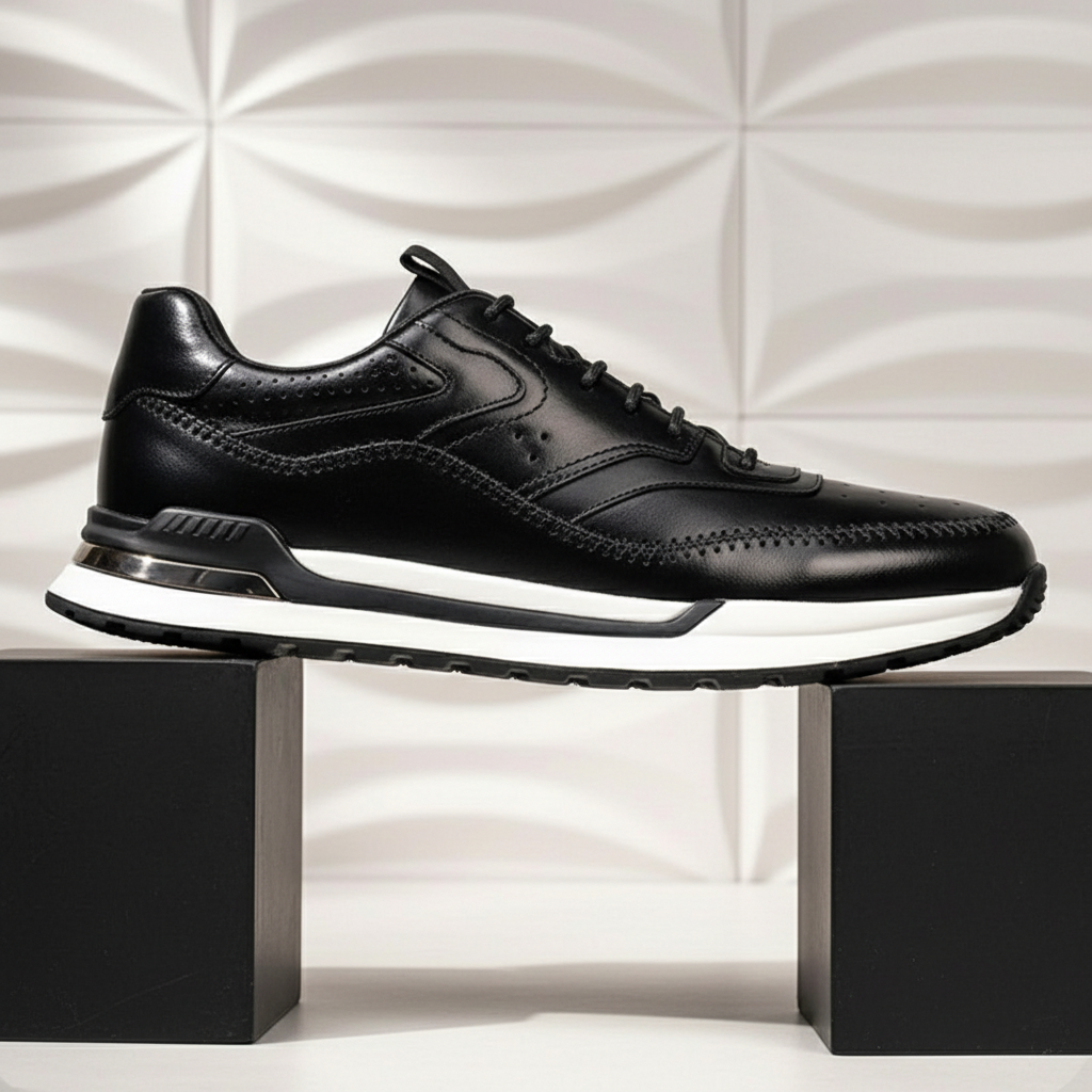 Castello Cowhide Leather Sneakers