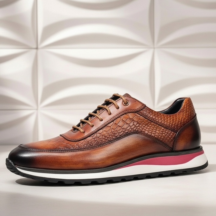 Virello Cowhide Leather Sneakers