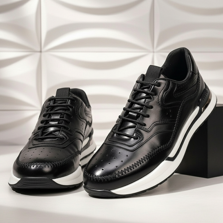 Castello Cowhide Leather Sneakers