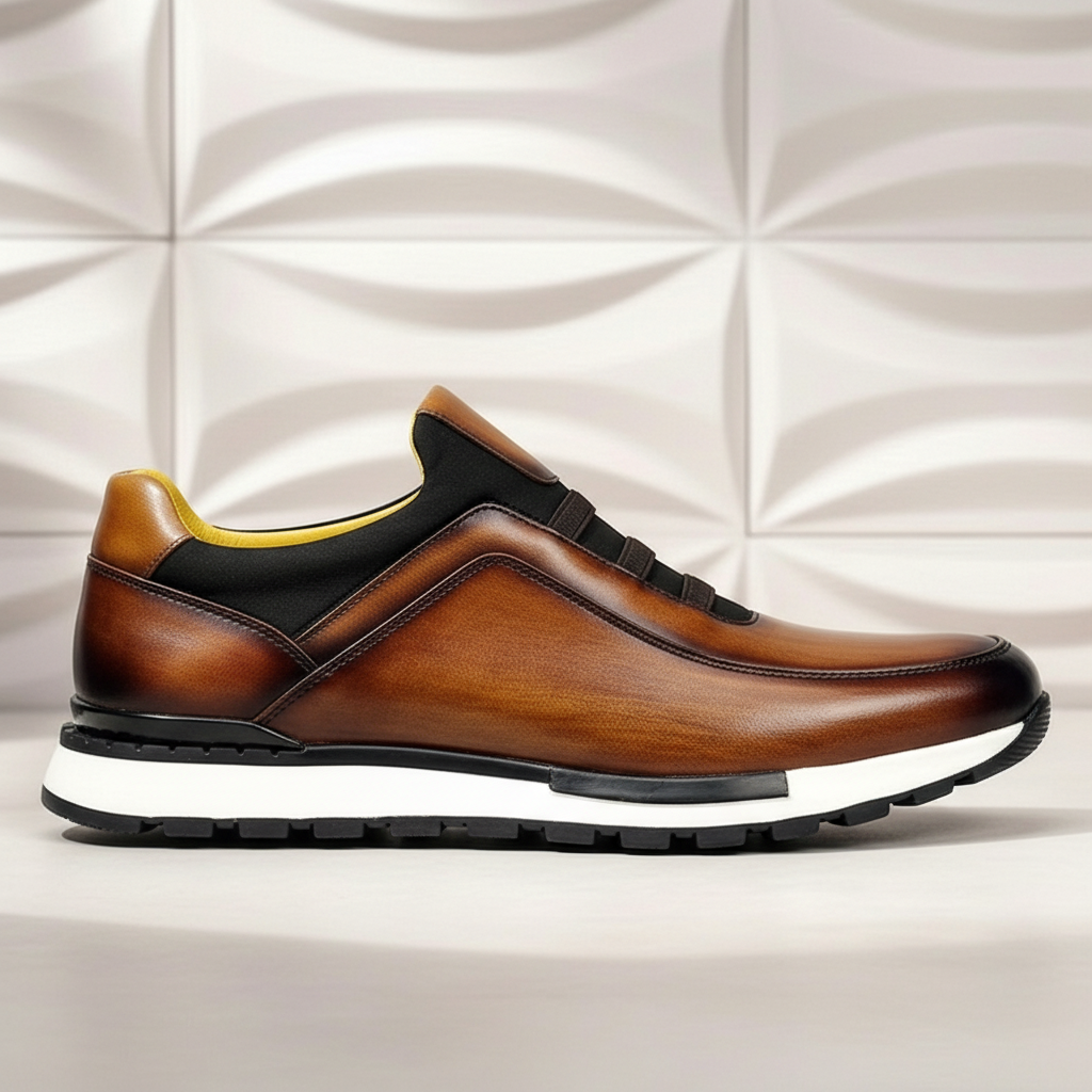 Verano Cowhide Leather Sneakers
