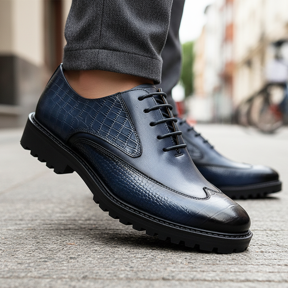 Creston Cowhide Leather Sneakers