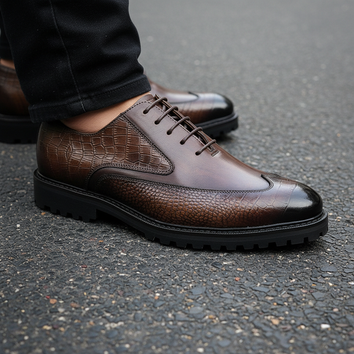 Creston Cowhide Leather Sneakers