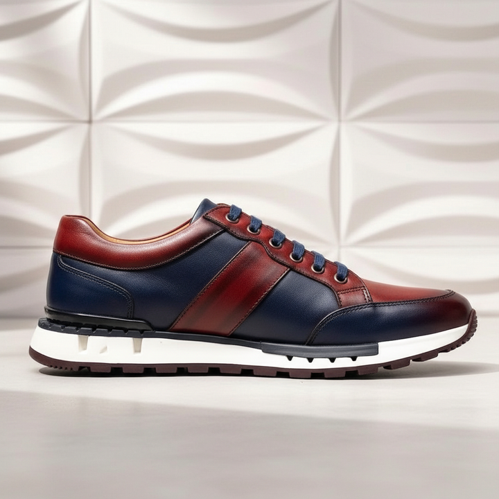 Alonzo Cowhide Leather Sneakers