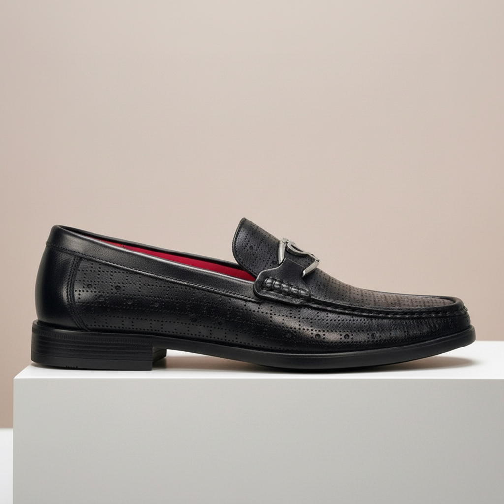 Rossetti Cowhide Leather Loafers