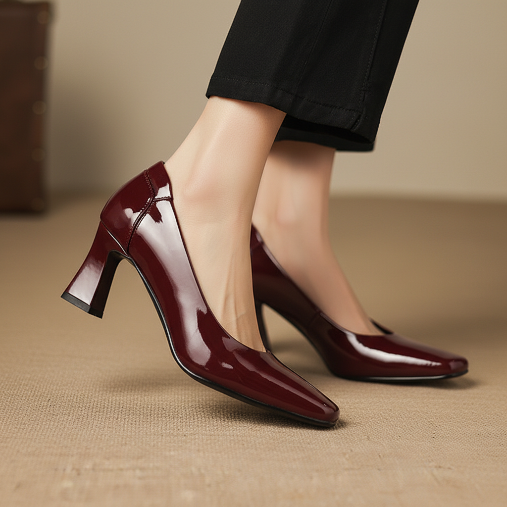 Ayora Genuine Leather Heels