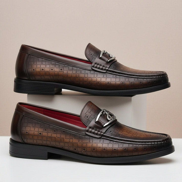 Rossetti Cowhide Leather Loafers