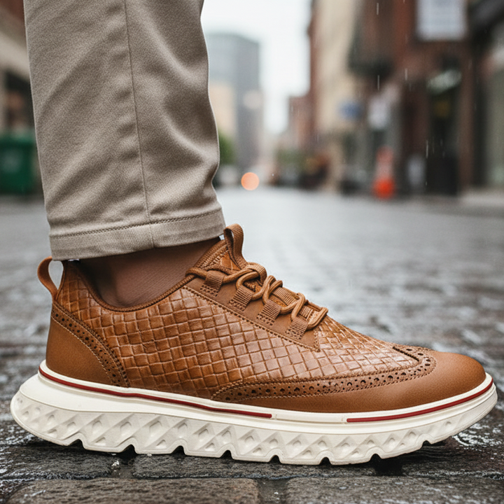 Cirelli Leather Sneakers