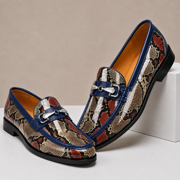 Cavalli Cowhide Leather Loafers