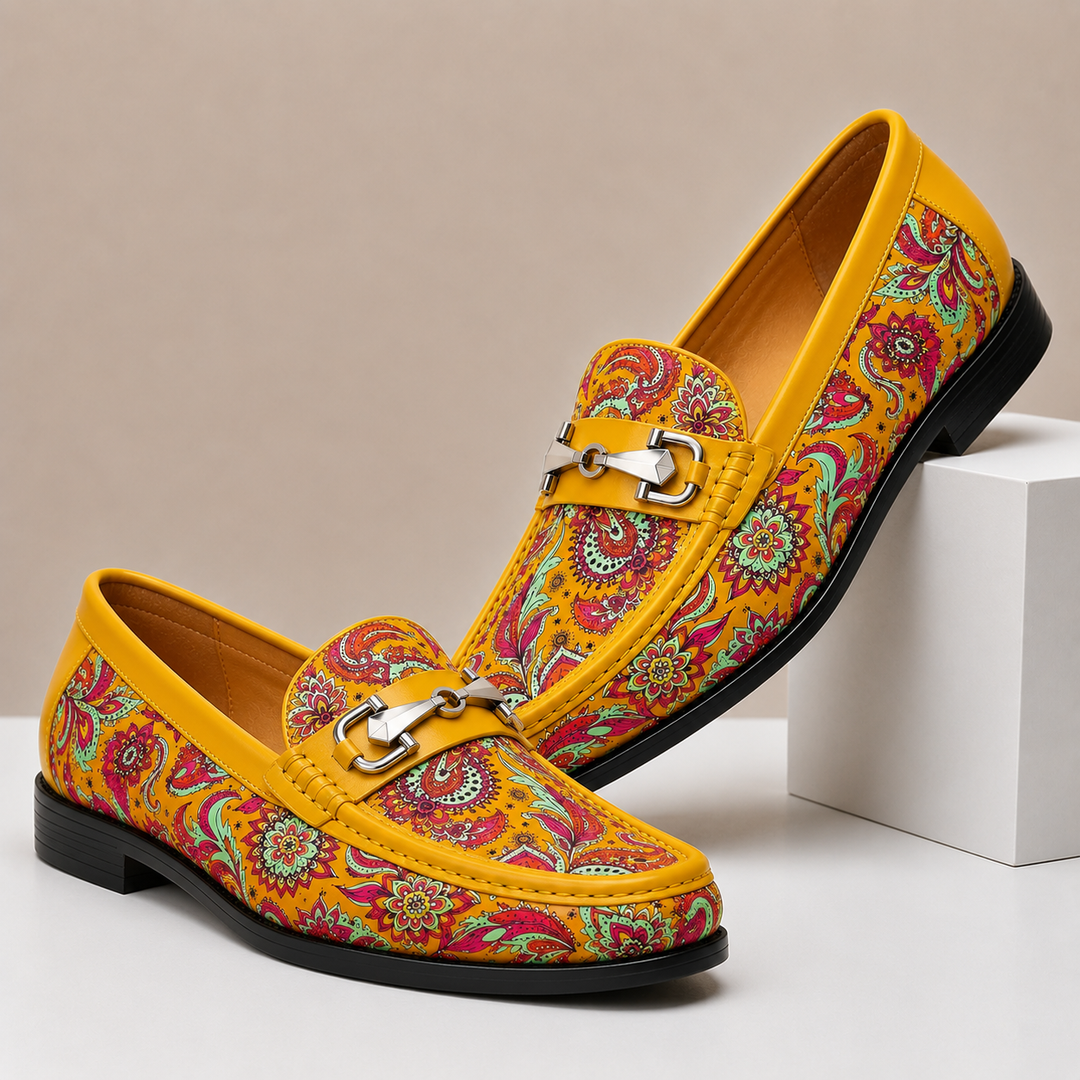 Cavalli Cowhide Leather Loafers