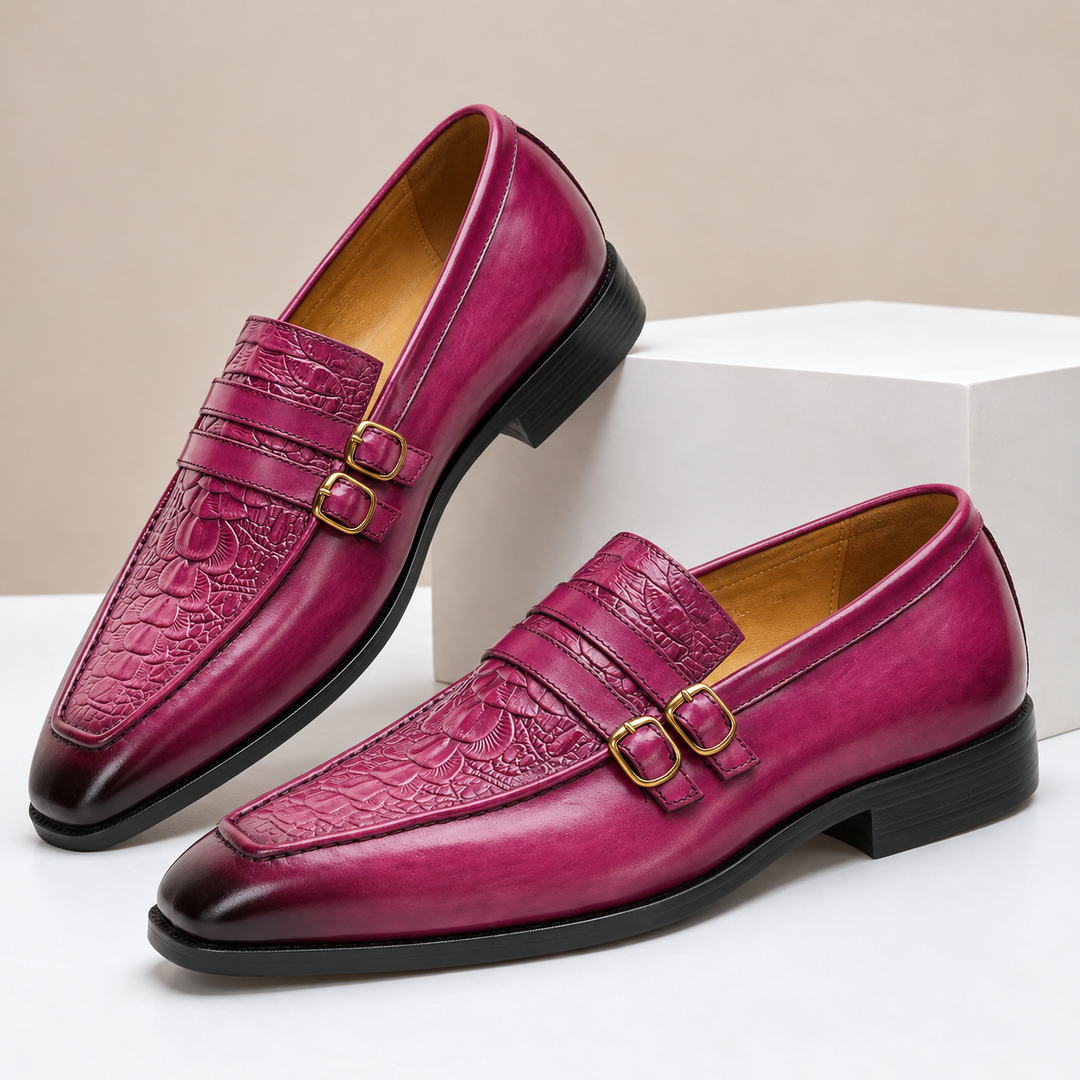 Zorvani Cowhide Leather Loafers