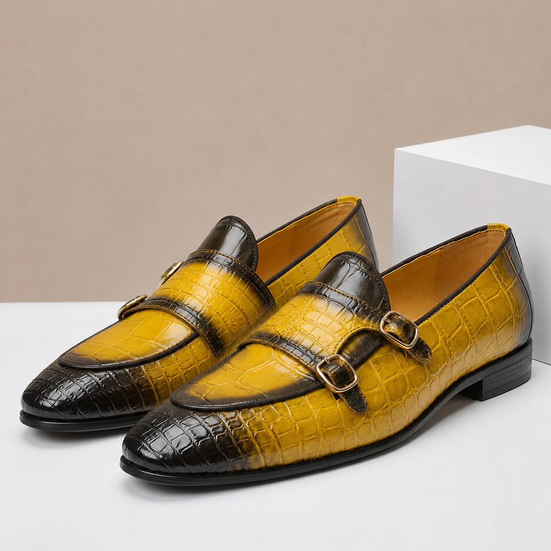 Lucerano Cowhide Leather Loafers