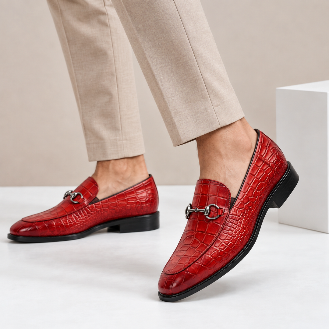 Valani Cowhide Leather Loafers