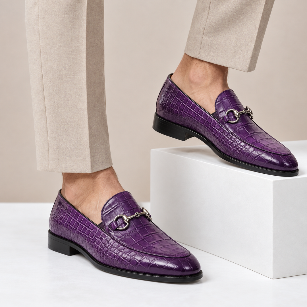 Valani Cowhide Leather Loafers