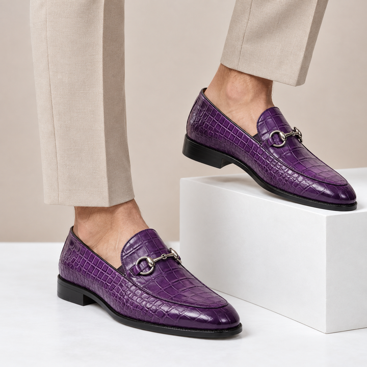 Valani Cowhide Leather Loafers