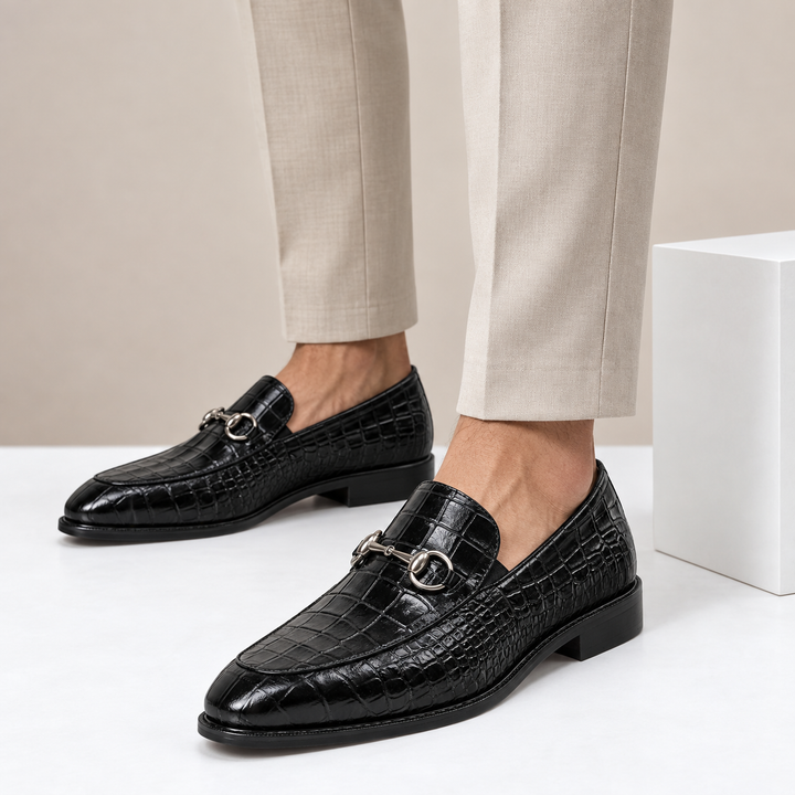 Valani Cowhide Leather Loafers