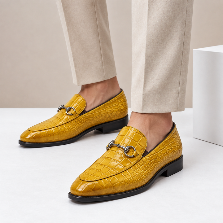 Valani Cowhide Leather Loafers