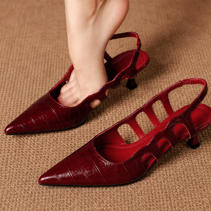 Renata Genuine Leather Heels