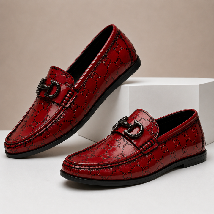 Arancio Genuine Leather Loafers