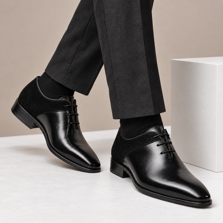 Verde Cowhide Leather Shoes