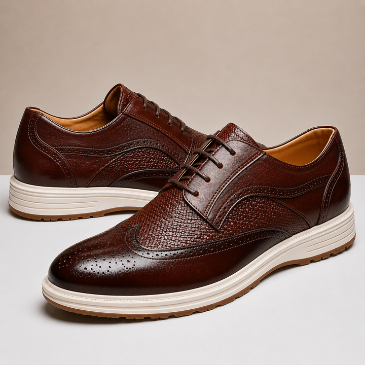 Galva Genuine Leather Sneakers