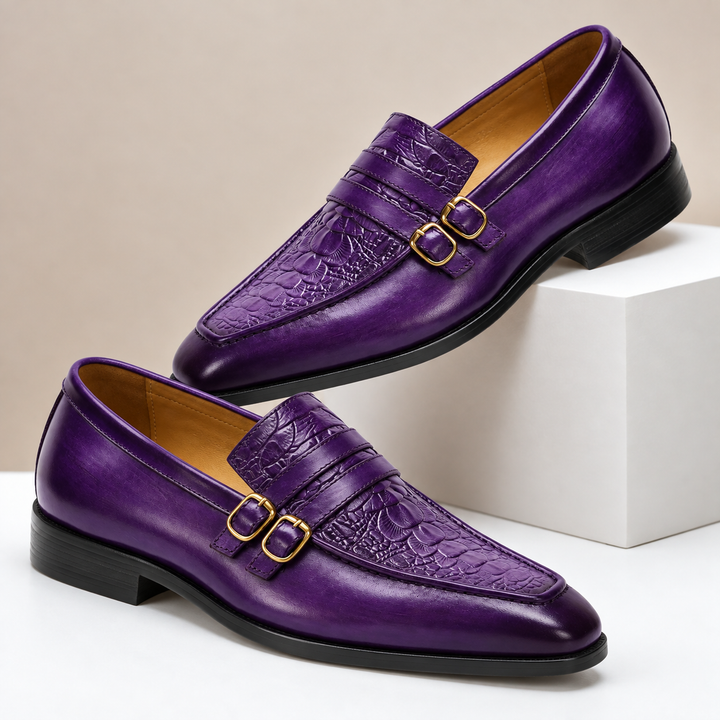 Zorvani Cowhide Leather Loafers