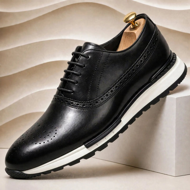 Luvino Cowhide Leather Sneakers