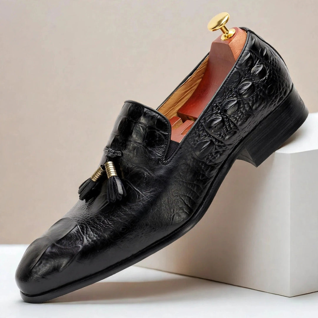 Montavelli Cowhide Leather Loafers