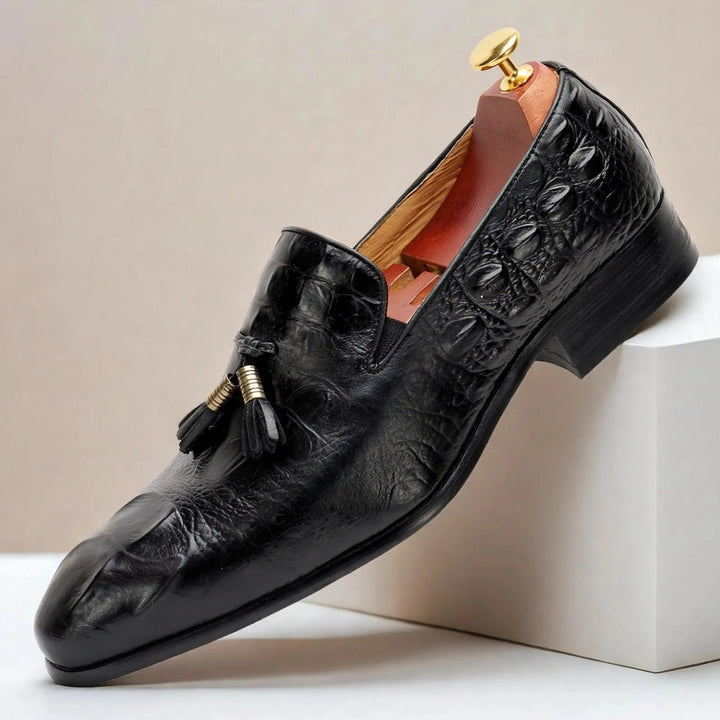 Montavelli Cowhide Leather Loafers