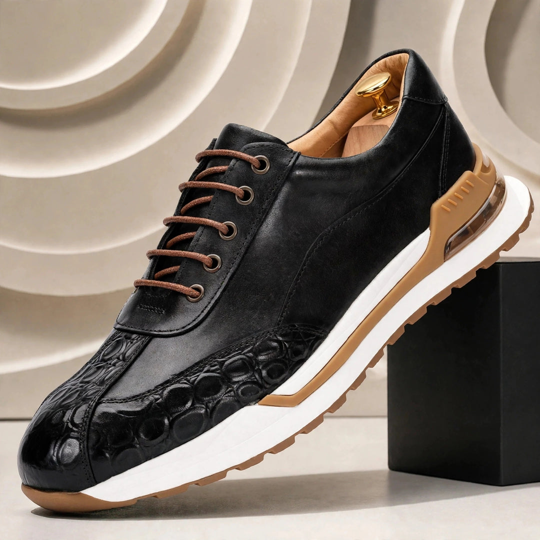 Marcello Cowhide Leather Sneakers