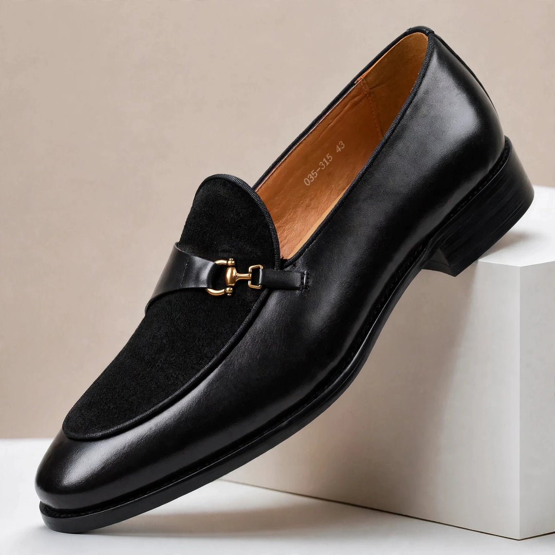 Varello Cowhide Leather Loafers