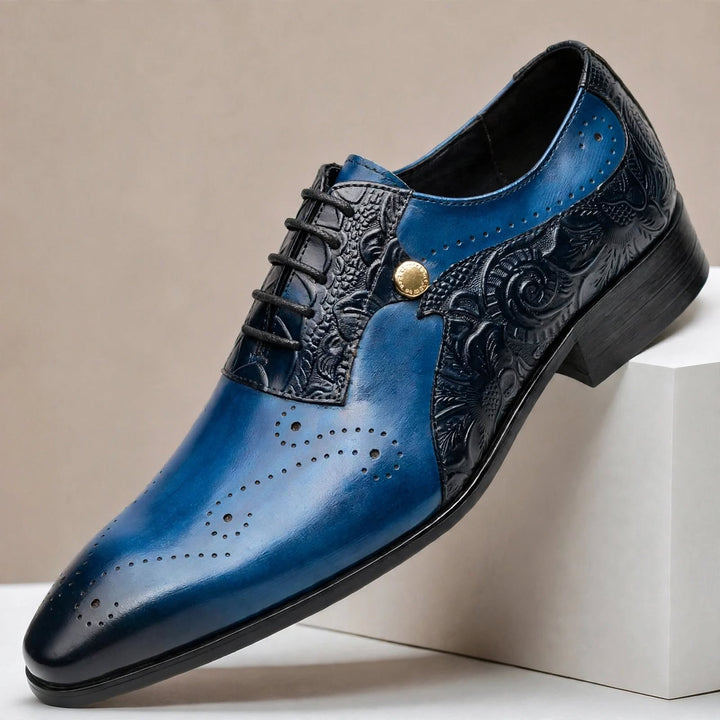 Balerio Cowhide Leather Shoes