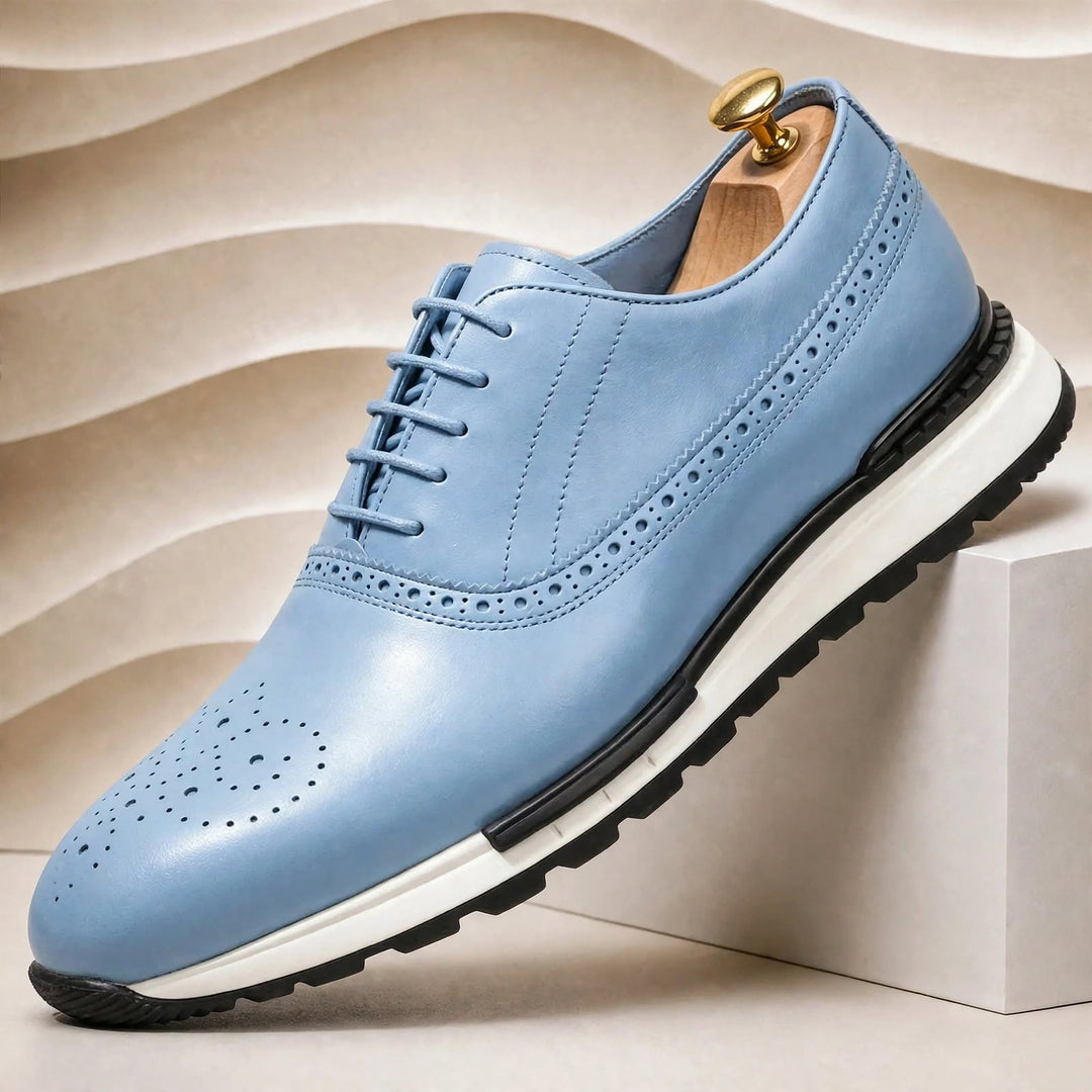 Luvino Cowhide Leather Sneakers