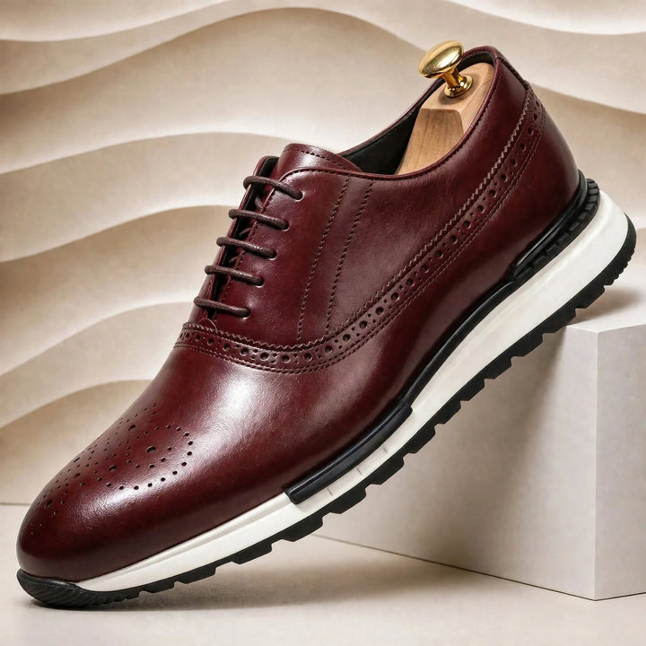 Luvino Cowhide Leather Sneakers