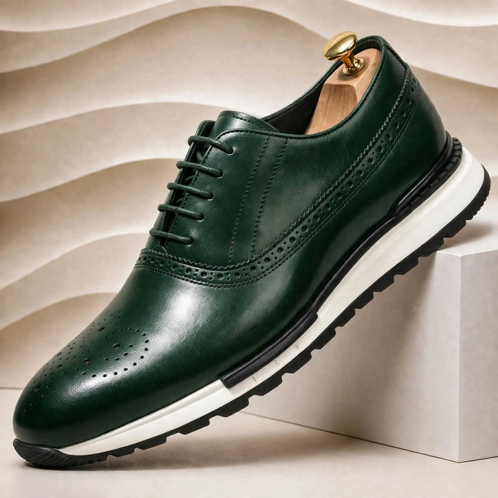 Luvino Cowhide Leather Sneakers